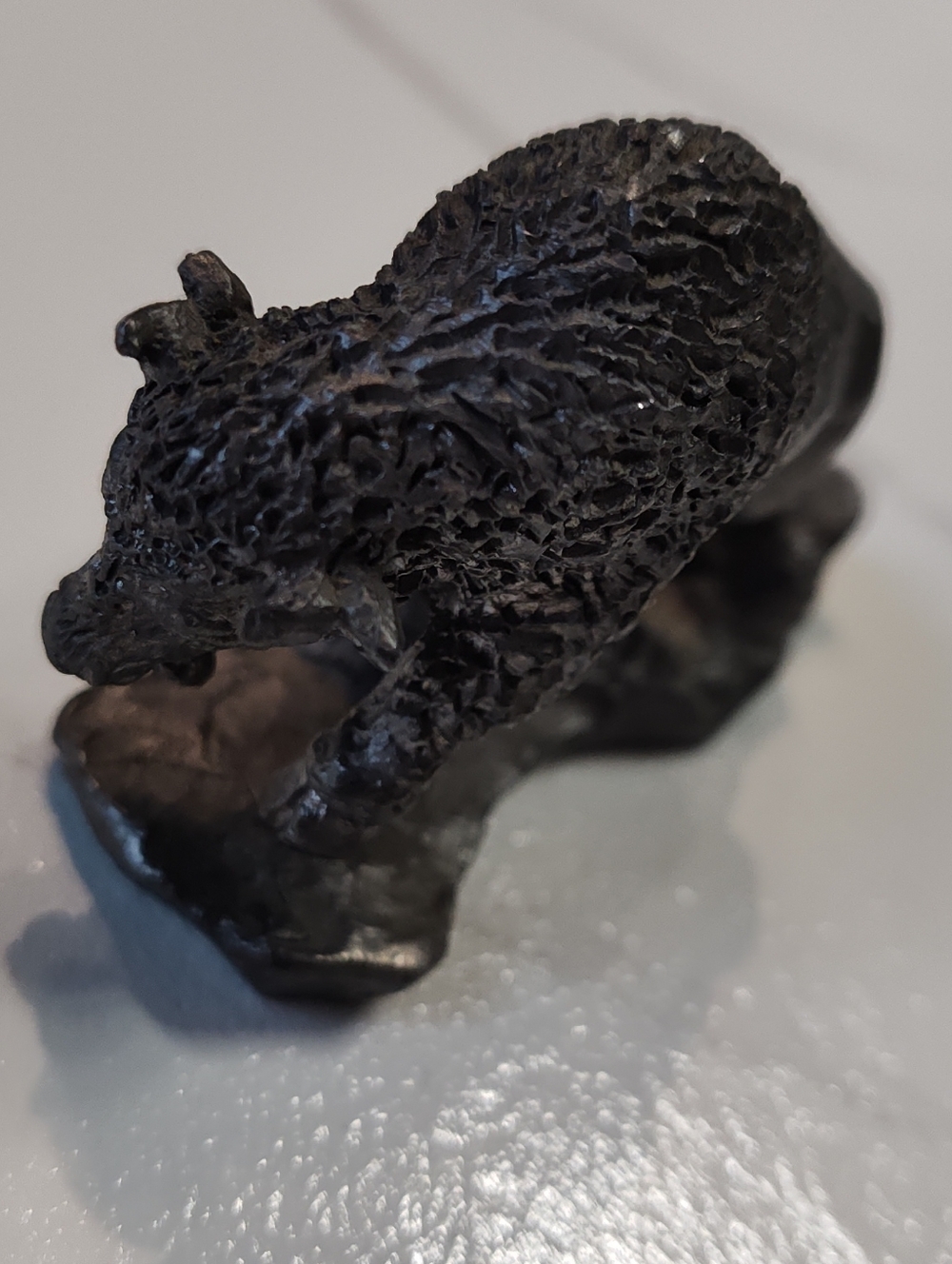 American Buffalo / Bison Figurine - Vintage - Pewter - Handcrafted - Made In USA - Picture 8 of 13